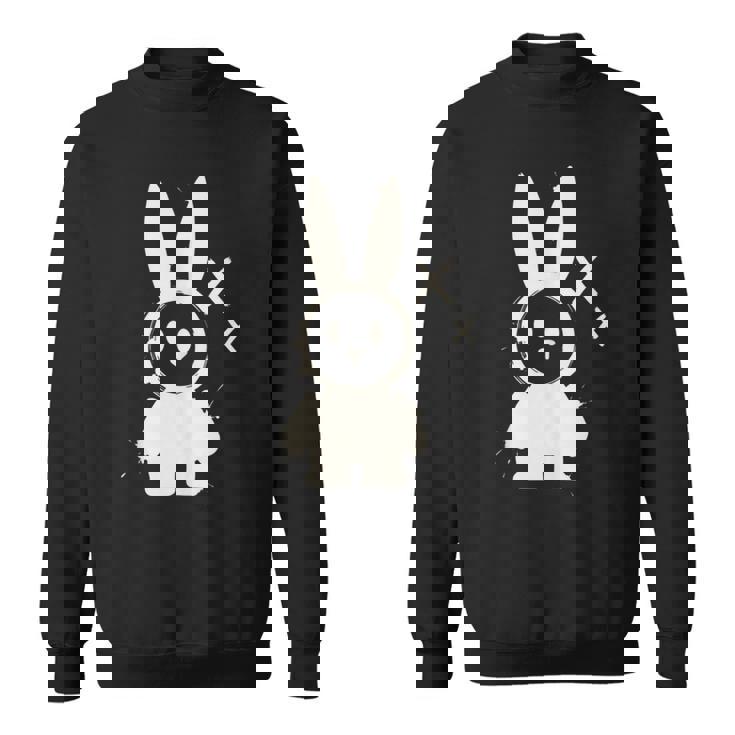 Rabbit Kawaii Creepy-Cute Bunny Aesthetic K-Pop & Alt Vibe Tank Top Sweatshirt Unisex