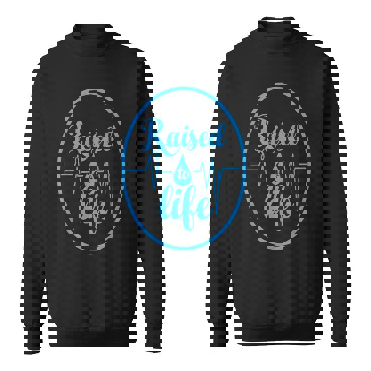 Raised To Life キリスト教徒ウォーター洗礼のギフトtシャツ スウェットシャツ