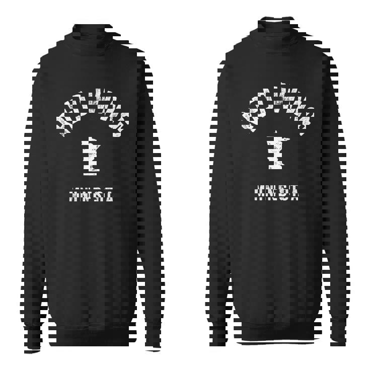 Red Wing ミネソタ Mn ヴィンテージ 70年代 アスレチック スポーツデザイン 長袖tシャツ スウェットシャツ