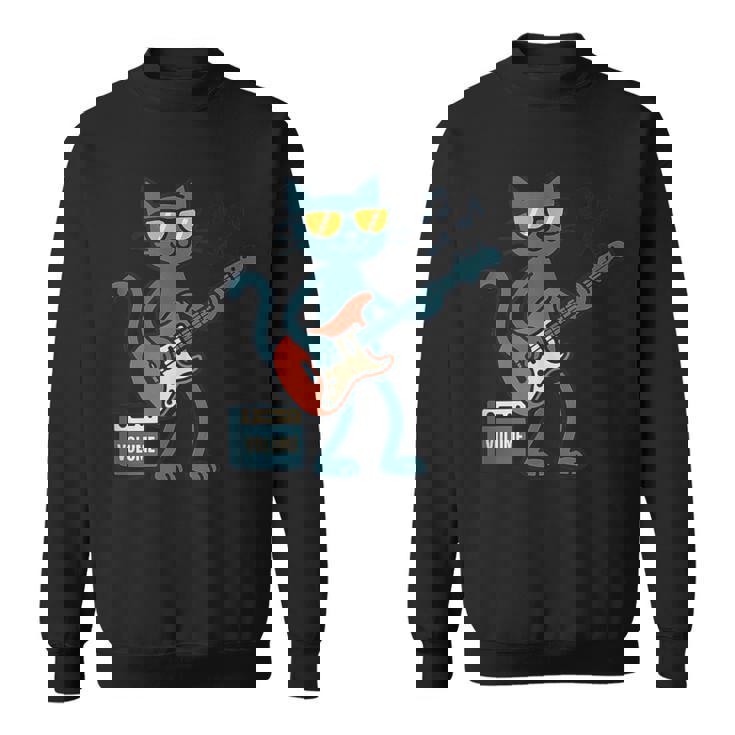 Rocker Bass Player Amp Volume Music Tank Top Sweatshirt Unisex