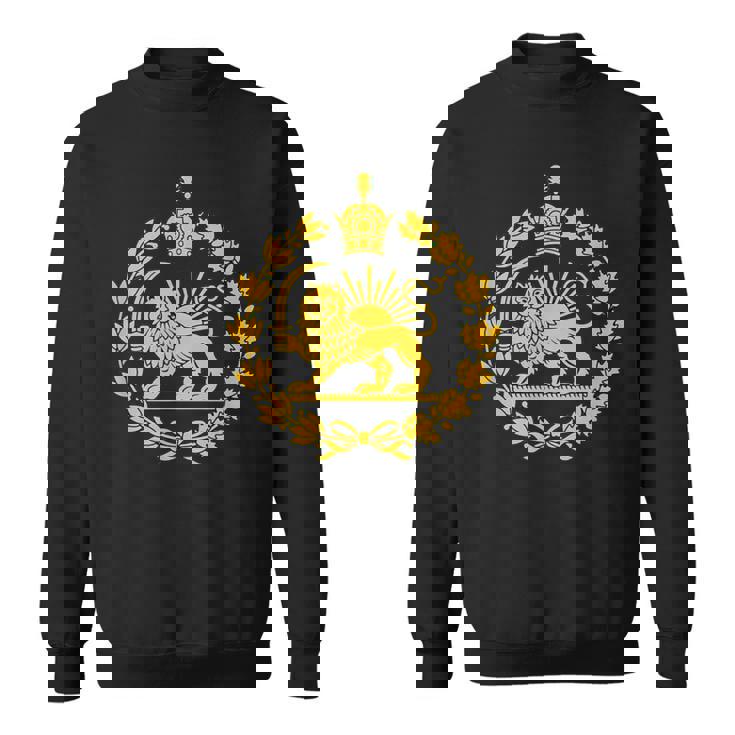 Shir O Khorshid Iran Pahlavi ライオンと太陽 スウェットシャツ