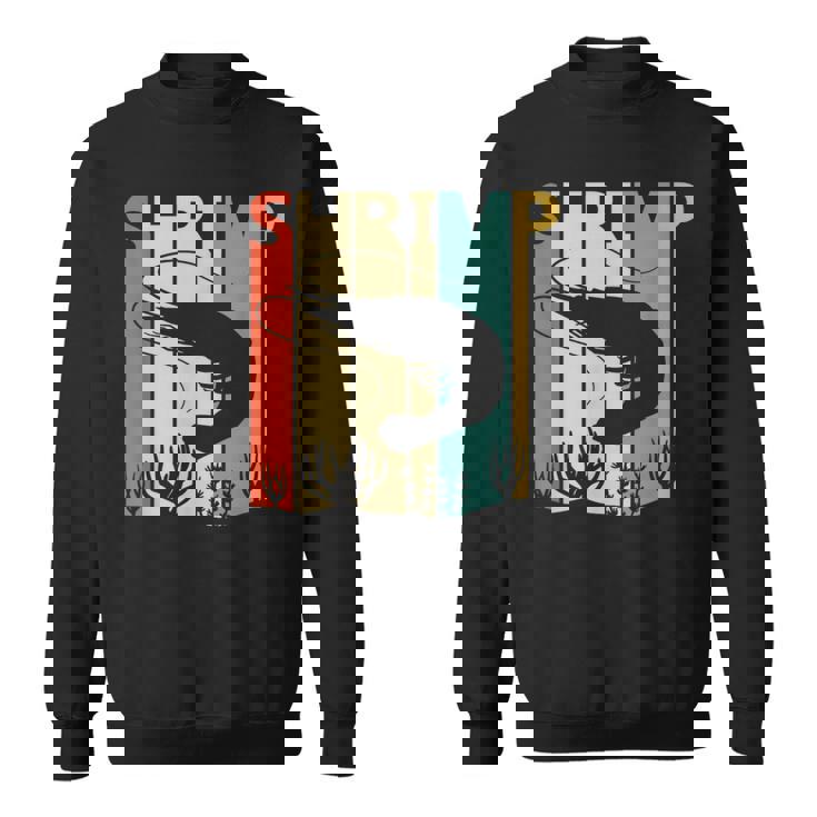 Shrimp エビ 動物 スウェットシャツ