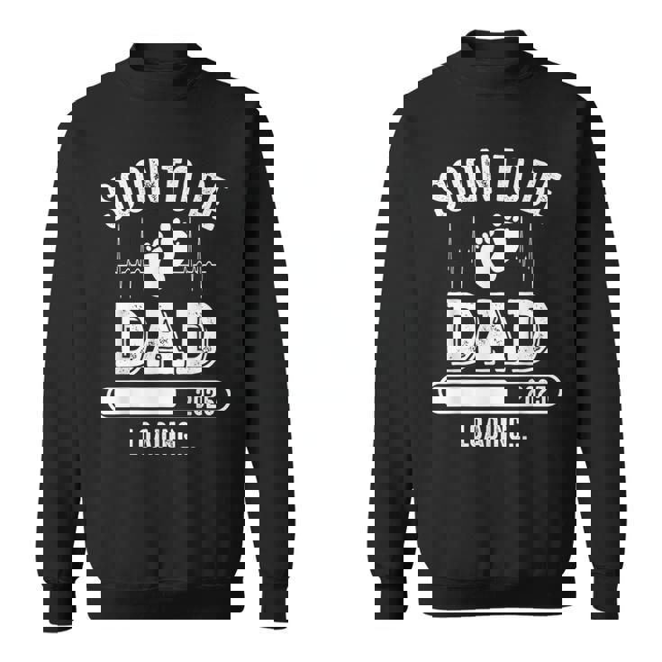 Soon To Be Dad 2025 Caricamento Dell'annuncio Di Gravidanza New Daddy Felpa