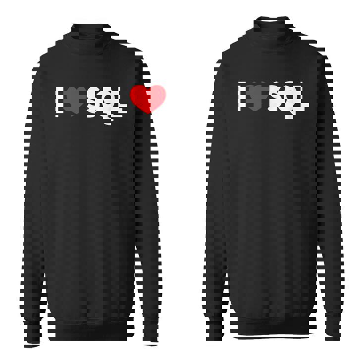 Sql大好き スウェットシャツ