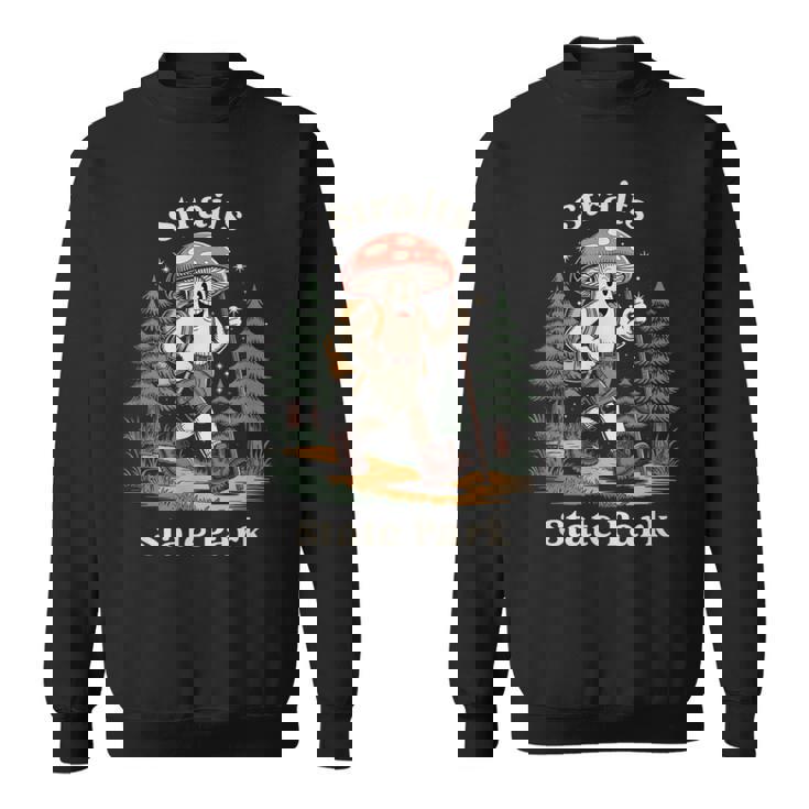 Straits State Park Michigan Hiking Mushroom Vacation Sweatshirt Unisex