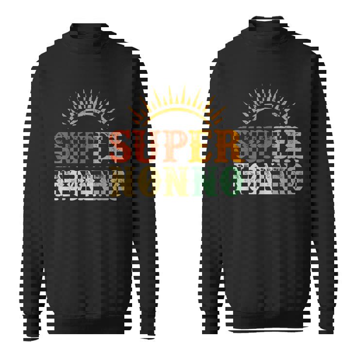 Super Nonno Retroupernonno Festa Del Papà Regalo Per Nonno Felpa