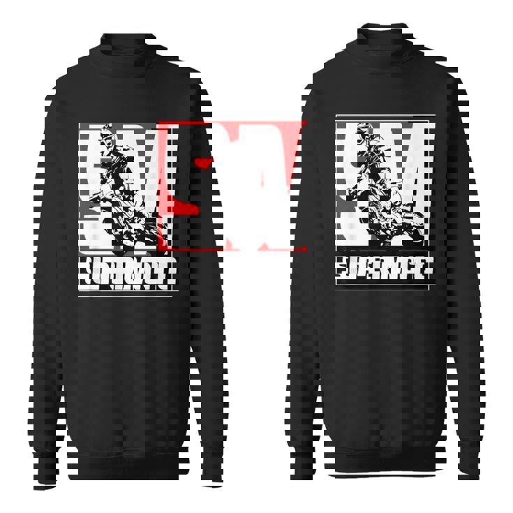 Supermoto スーパーモタード エンデューロ オートバイクロス スウェットシャツ