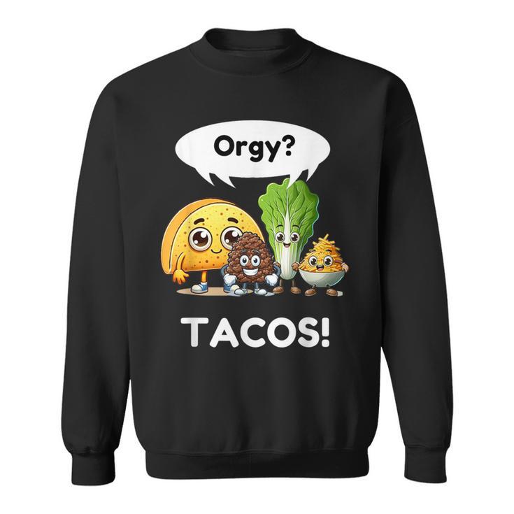 Taco Drôle Orgie De Tacos Cinco De Mayo Chemise Tacos Sweater e