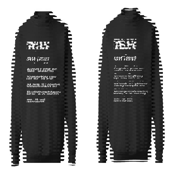 Tatsuya 達也 スウェットシャツ