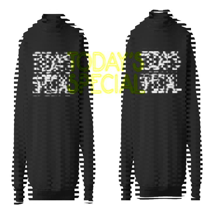 Trendy Neon Greenign Today'special スウェットシャツ