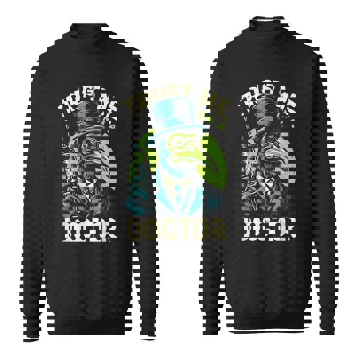 Trust Me I'm A Doctor Plague エモ スチームパンク ゴス ヒップスター スウェットシャツ