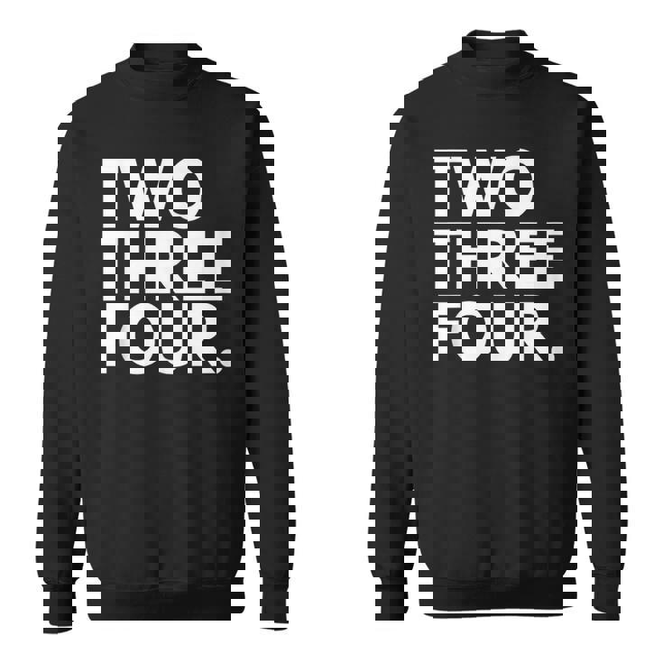 Two Three Four 市外局番 234 アクロン オハイオ州 米国 スウェットシャツ