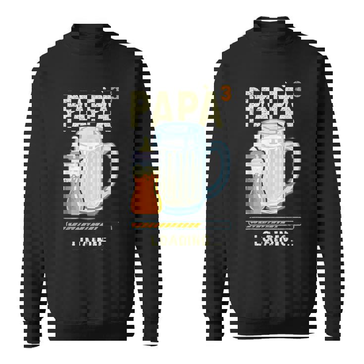 Uomo Papà In Arrivo Papà In Attesa Terzo Figlio Felpa