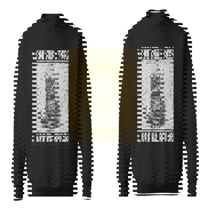 Vintage Cat 1995 30歳の誕生日 限定版 スウェットシャツ