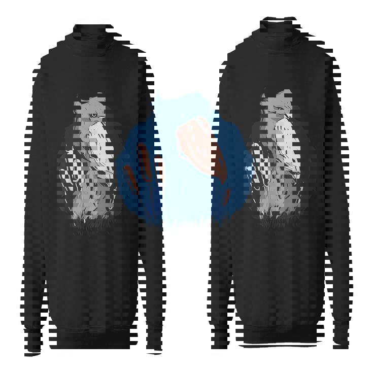 Vxl ハシビロコウ 鳥類 鳥類学者 ホエールビル 動物 スウェットシャツ