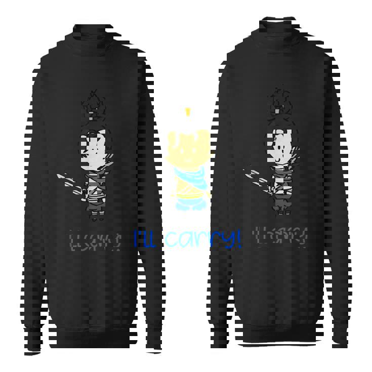 I Wear Chibi League Heroes ユースゲーム メンズ レディース スウェットシャツ