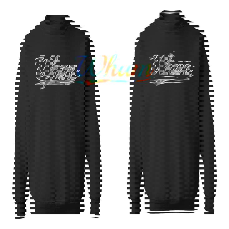 Wham Comic Booktyle Retroound Effect Tie Dyeintage スウェットシャツ