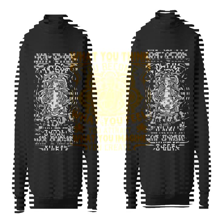 What You Think You Become ブッダシャツ ブッダtシャツ スウェットシャツ