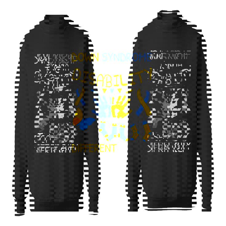 World Downyndrome Day ダウン症啓発 スウェットシャツ