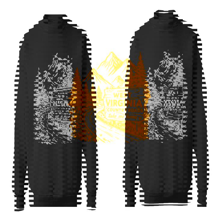 Wv ミニマリストヴィンテージウェストバージニア州生まれ育ち地元をご覧ください スウェットシャツ