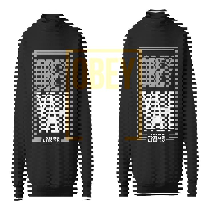 Yah Exodus 19 スウェットシャツ