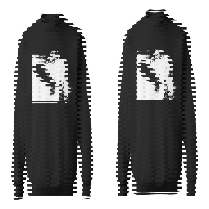 Zeppelin Explosion グラフィックtシャツ スウェットシャツ