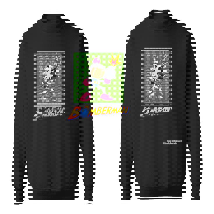 「ボンバーマン」白ボン（D） 長袖tシャツ スウェットシャツ