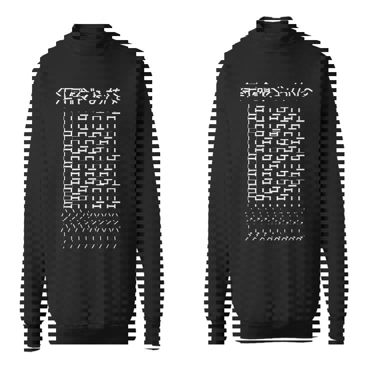 【今日何食べようかな ハンバーグ】あみだくじ 遊び心 おもしろ 面白い ユーモア ギャグ ネタ ウケ狙い 笑える 変な スウェットシャツ