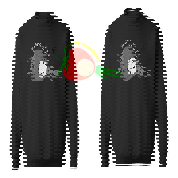 いちごグッズ イチゴイラスト いちご 果物 苺 おもしろ スウェットシャツ