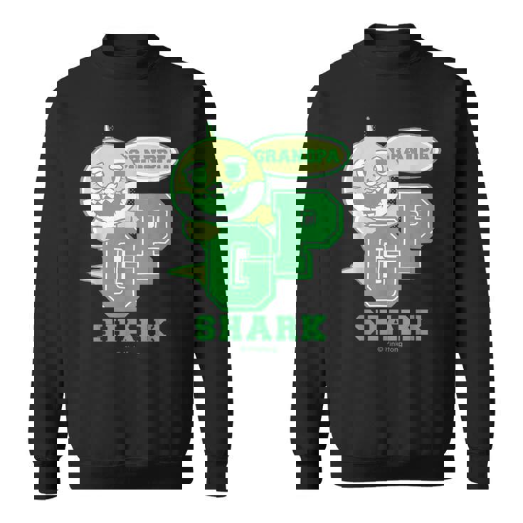 おじいちゃんシャーク・レトロ・ベイシャーク・サメもぞくプレゼント・キッズ・メンズ・ウーマンズ スウェットシャツ