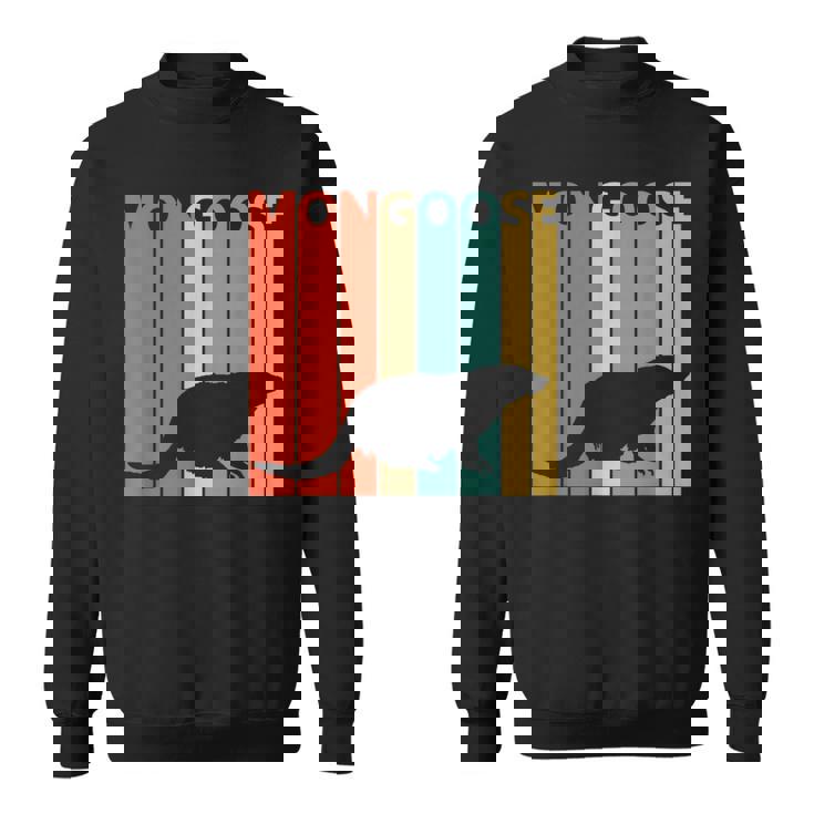 かわいい マングース の動物 スウェットシャツ