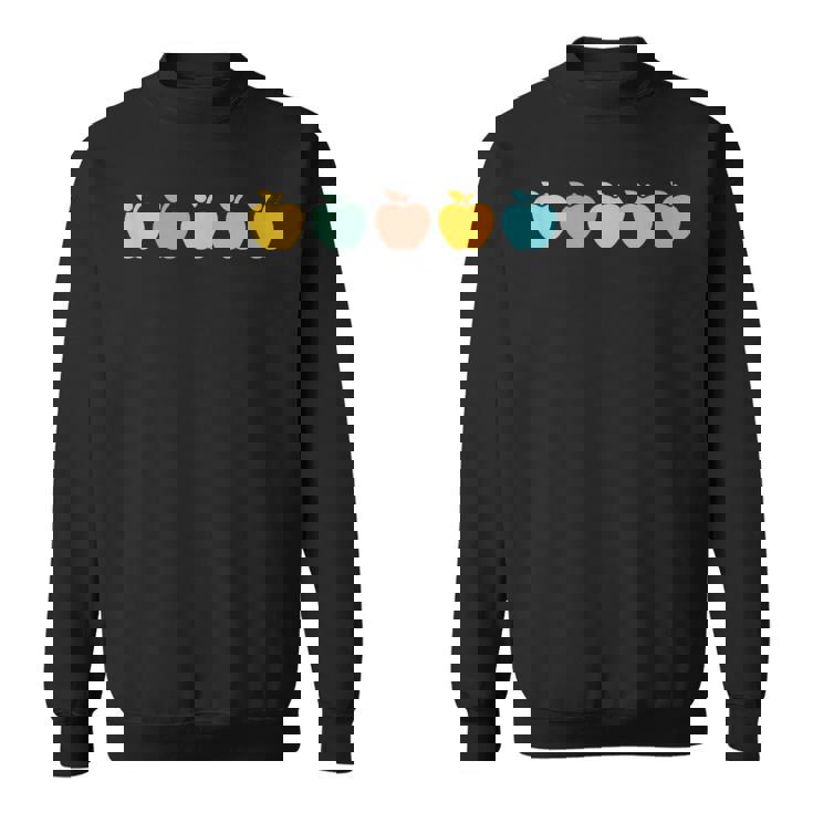 かわいいりんごの先生 スウェットシャツ