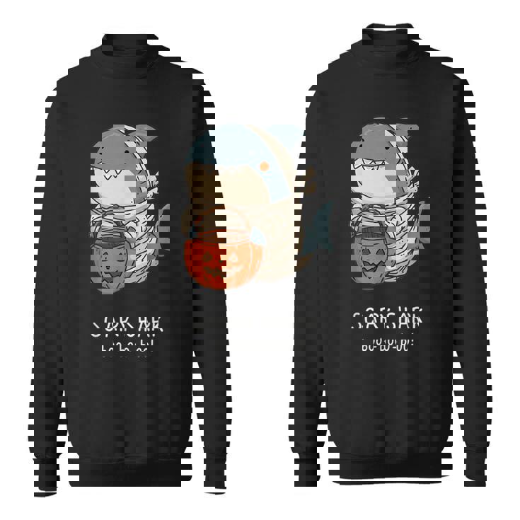 かわいいサメ ミイラ ハロウィン メンズ レディース キッズ おもしろサメ スウェットシャツ