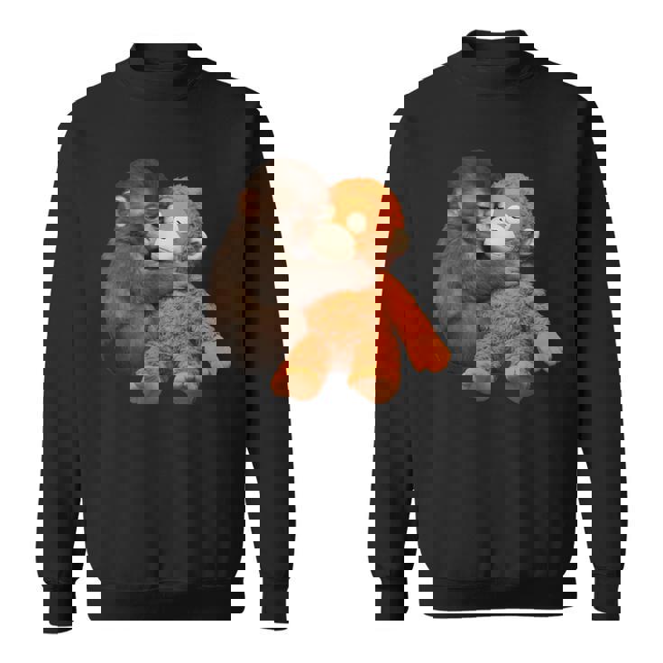 かわいいモンキーパンチ パンチ君 日本 ベイビーモンキー チームパンチ スウェットシャツ