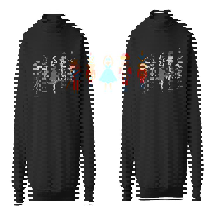 くるみ割り人形 ネズミネズミ王 兵士 プリンセス バレエ クリスマス スウェットシャツ