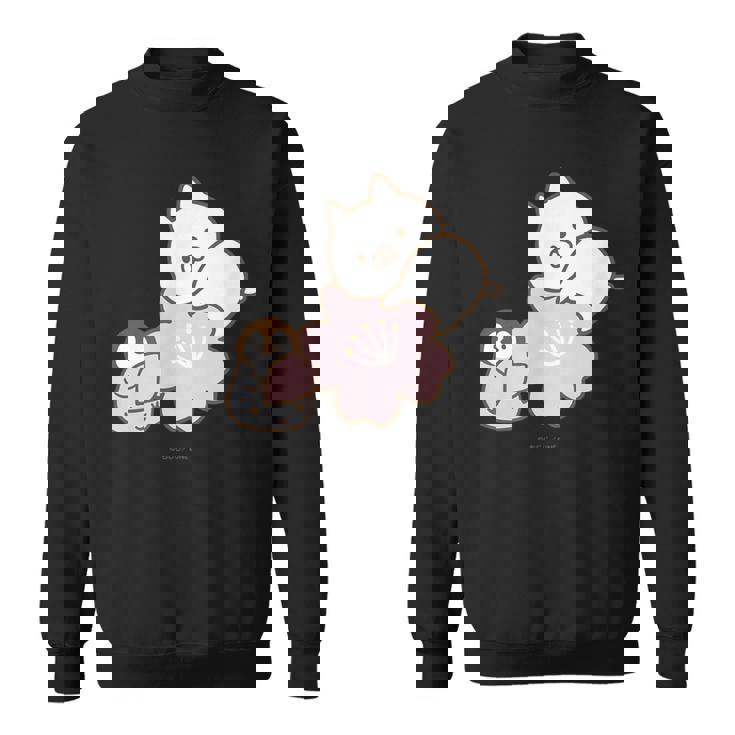 ねこぺん日和 桜 スウェットシャツ