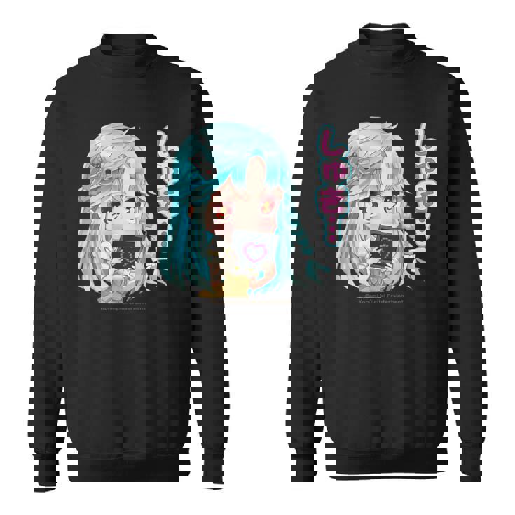 ひなビタスタンプ 心菜02「しゅき…」 スウェットシャツ