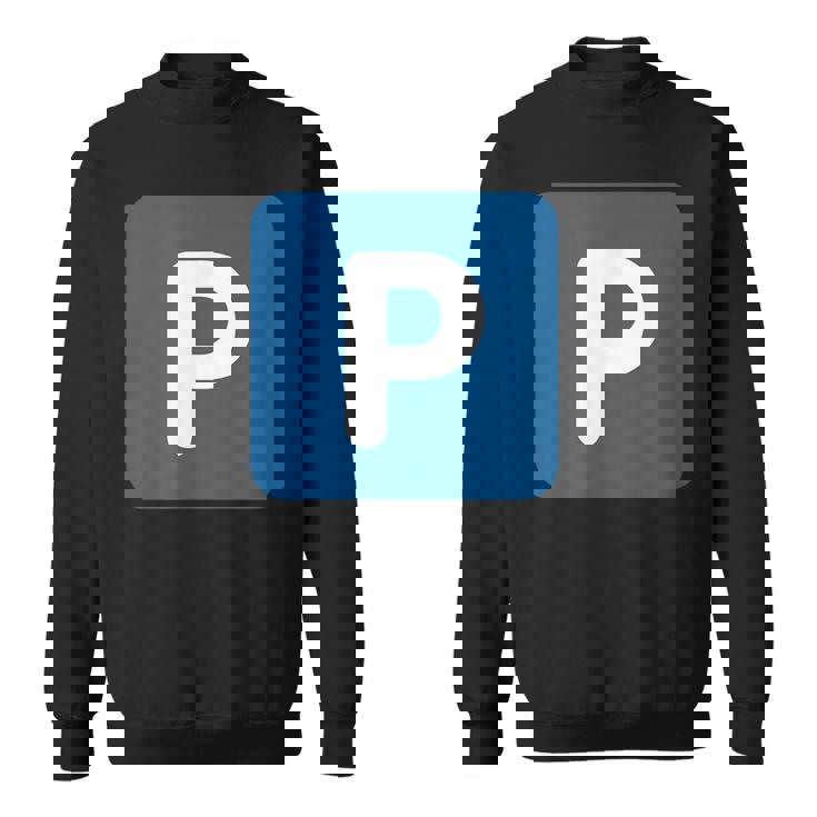 ぷしん P スウェットシャツ