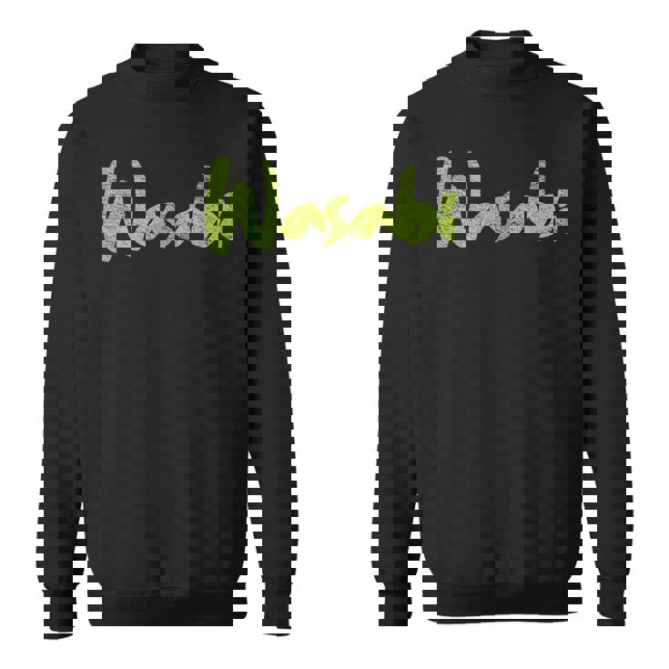 わさびハロウィンコスチュームごっこ I'm Wasabi Fun スウェットシャツ