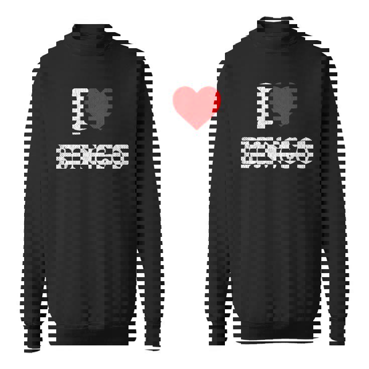 アイラブビンゴ アウトフィットビンゴ スウェットシャツ