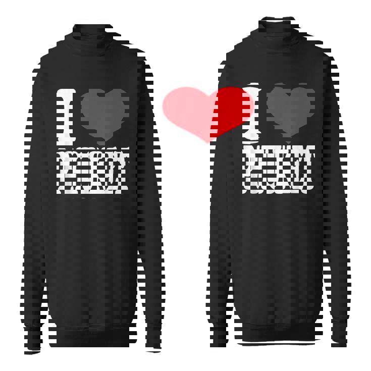 アイラブプーケット スウェットシャツ