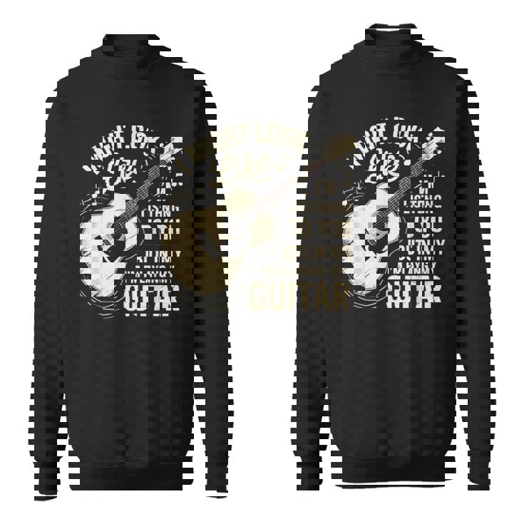 アコースティックロック アコースティックギター 弦 アコースティックギター スウェットシャツ