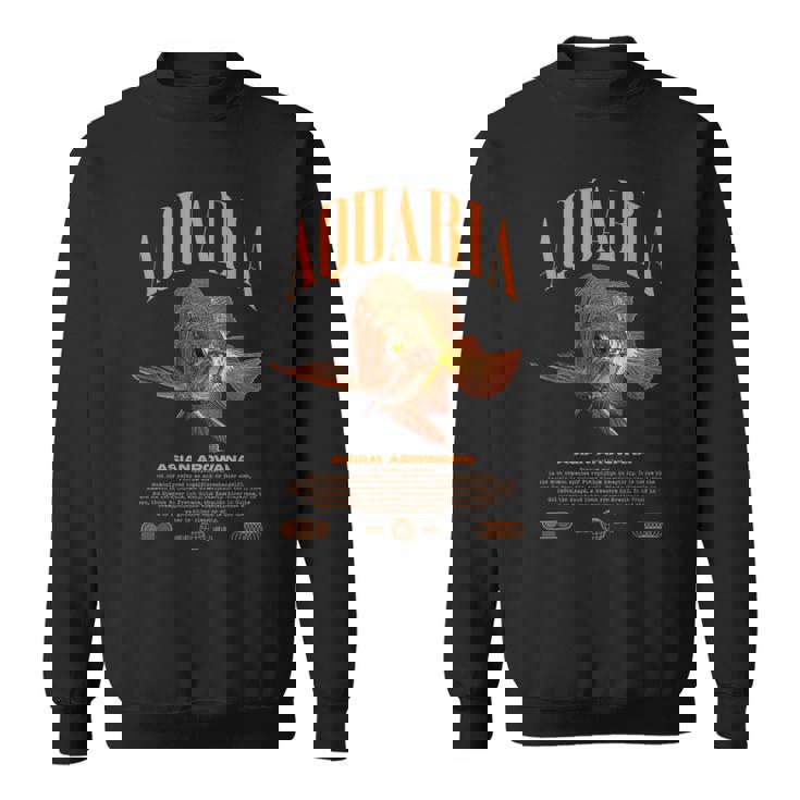 アジアン アロワナ モンスター フィッシュ キーパー モダン ストリートウェア スウェットシャツ