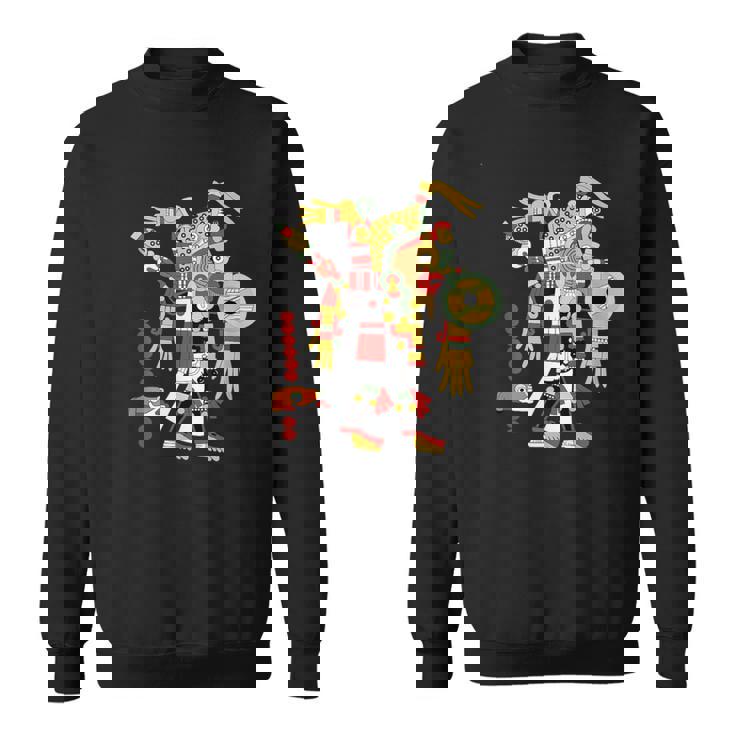 アステカ人、インカ人、メキシコの芸術彫刻マヤマヤン スウェットシャツ