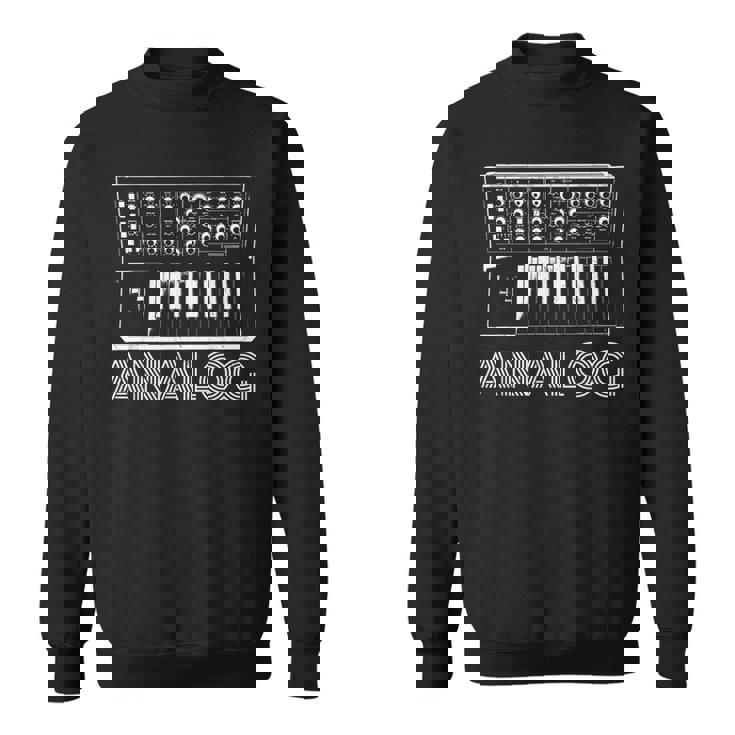 アナログシンセサイザー 音楽用シンセサイザー キーボード スウェットシャツ