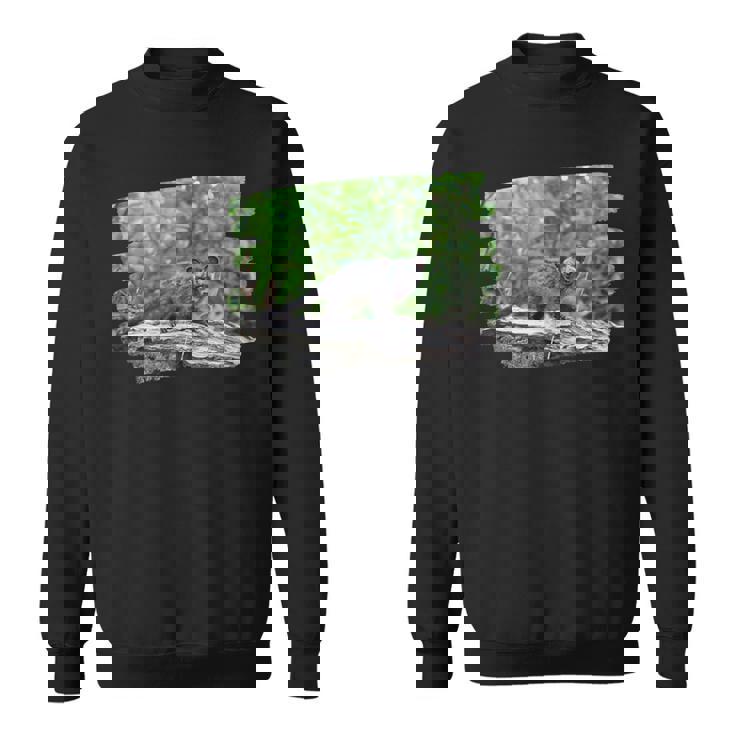 アフリカンパームシベット スウェットシャツ