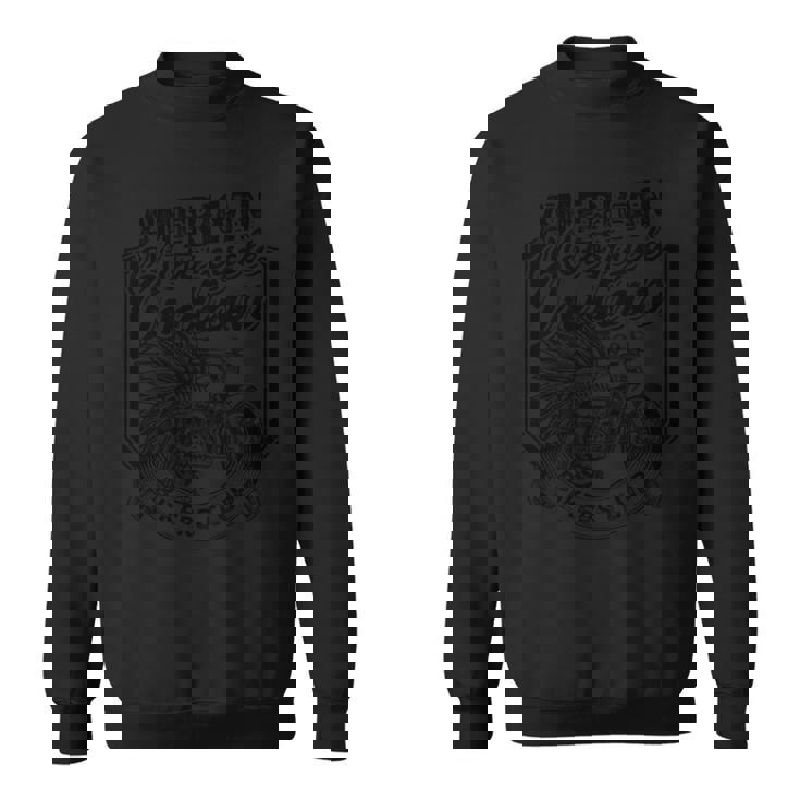 アメリカンモーターサイクル インディアン バイカーズクラブ 先住民 長袖tシャツ スウェットシャツ