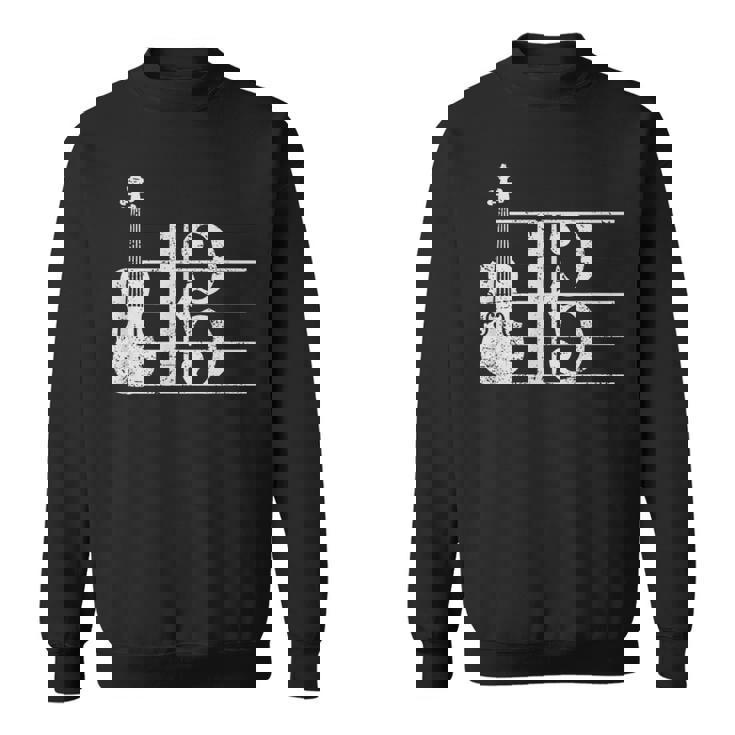 アルト・クレフ・ヴィオラのプレーヤー・ヴィオリスト スウェットシャツ