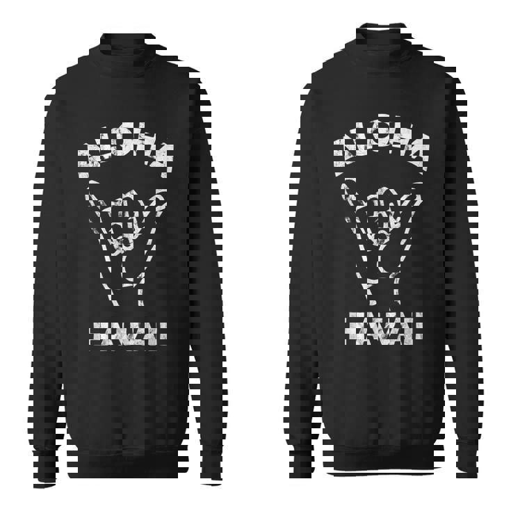 アロハ ハワイ シャカ サイン サーフ スウェットシャツ