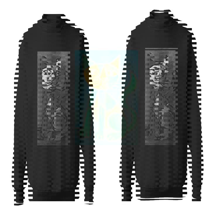 アート ピカソ 猫 スウェットシャツ